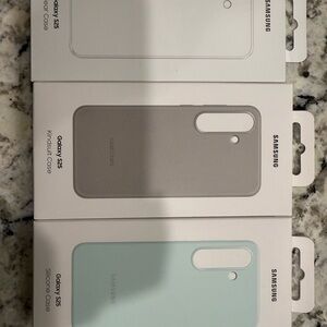 Samsung Galaxy S25 Case Trio - Cream, Gray, Mint